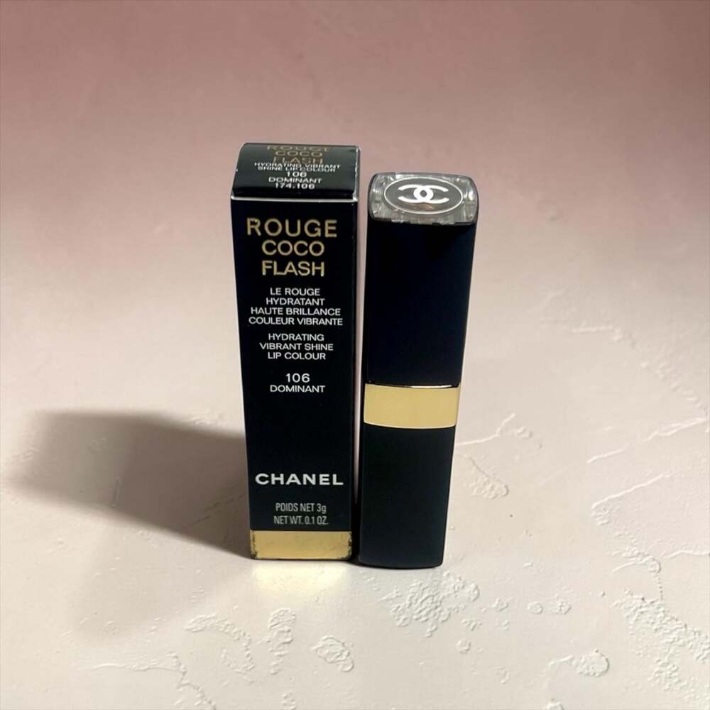 Chanel Rouge Coco Flash Hydrating Vibrant Shine Lip Colour - 106 Dominant - Picture 12 of 13